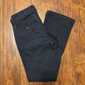 Navy Blue American Eagle Kick Boot pants